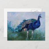 de heer Peacock Briefkaart (Voorkant / Achterkant)