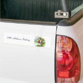 DE HEER PELICAN VIST BUMPERSTICKER (Op Truck)