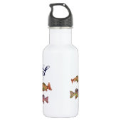 DE HEER PELICAN VIST MONOGRAM WATERFLES  (Achterkant)