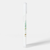 DE HEER PELICAN VIST MONOGRAM, wit Case-Mate iPhone Case (Achterkant / Rechts)