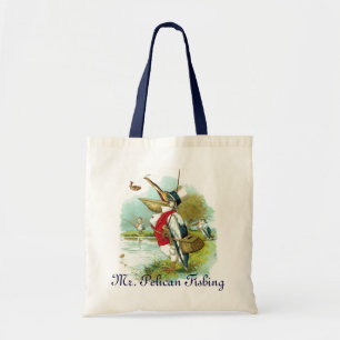 DE HEER PELICAN VIST TOTE BAG