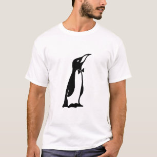 de heer penguin art t-shirt
