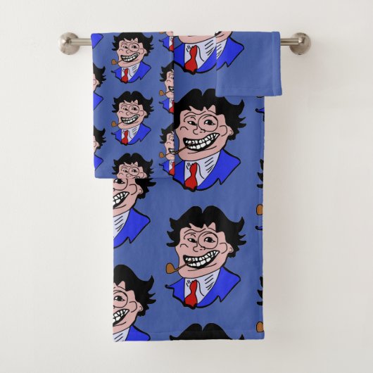 de heer persoonlijkheid bad handdoek (Insitu)