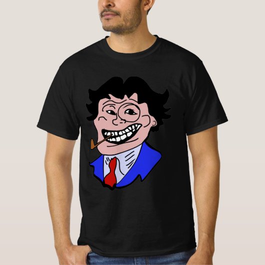 de heer persoonlijkheid t-shirt (Voorkant)