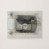 De heer Phelps als Hamlet en Miss Glyn als koningi Legpuzzel (Horizontaal)