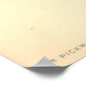 De heer Pickwick van Kyd, Dickens' The Pickwick Pa Poster (Hoek)