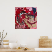 DE HEER PINK POSTER (Keuken)