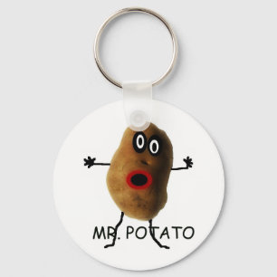 de heer Potato Cartoon Sleutelhanger