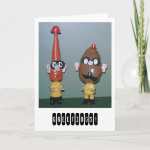 De heer Potato Head Kaart