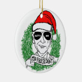 de heer President Keramisch Ornament (Rechts)