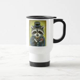 de heer Raccoon Reisbeker