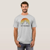 De heer Rainier Washington Retro T-shirt (Voorkant volledig)