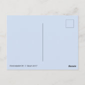 De heer Rainier Washington State Briefkaart (Achterkant)