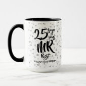 de heer Right Fun 25th Silver Jubileum Mok (Links)
