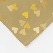 de heer Right Fun Golden 50th Jubileum Fleece Deken (Hoek)