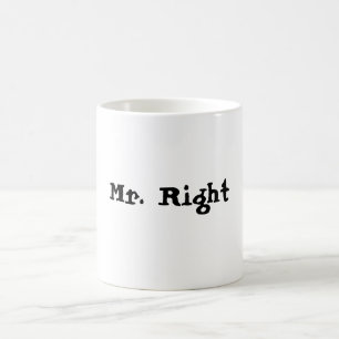 de heer Right koffiemok
