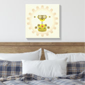 de heer Robot met steampunk Gear Heart Canvas Prin Afdruk (Insitu (Slaapkamer))