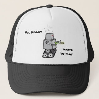 De heer Robot Trucker Pet