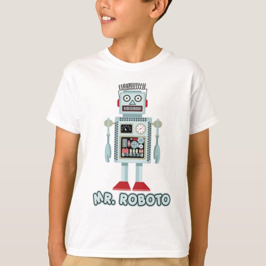 de heer Roboto T-shirt (Voorkant)