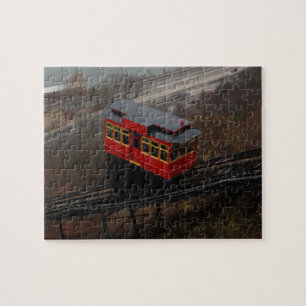 de heer Rogers Trolly Legpuzzel