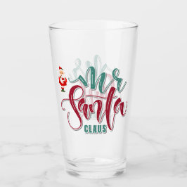 de heer Santa Claus Glass Glas