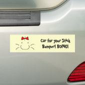 de heer Saturn Bumpersticker (Op auto)