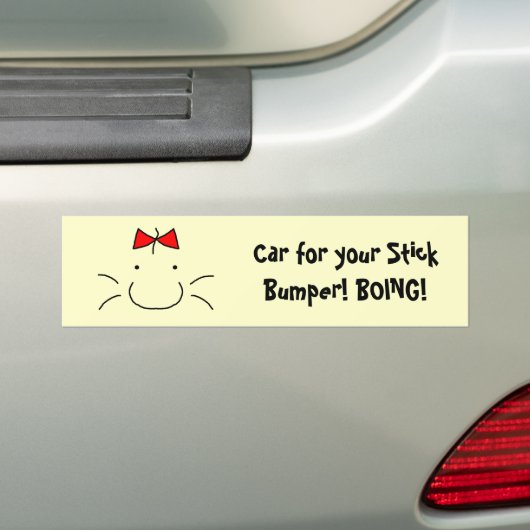 de heer Saturn Bumpersticker (Op auto)
