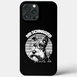 De heer Schnauzer iPhone 13 Pro Max Hoesje