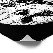 De heer Schnauzer Poster (Hoek)