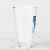 De heer Shasta California Wood Grain Glas (Rechts)