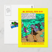 de heer Skygack Observes Seasy ck Passengers Briefkaart (Voorkant / Achterkant)