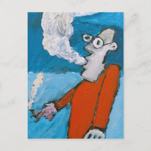 de heer smokey briefkaart