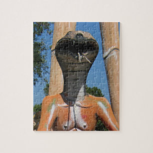 De heer Snake AKA Cobra Head ... Boeddhistische he Legpuzzel