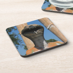 De heer Snake AKA Cobra Head ... Boeddhistische he Onderzetter