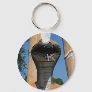 De heer Snake AKA Cobra Head ... Boeddhistische he Sleutelhanger