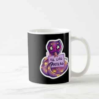 De heer Snek zegt dat al het leven een Sticker is Koffiemok