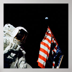 de heer Space Man Poster