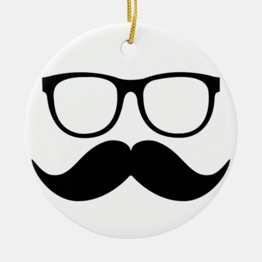 de heer Stache Keramisch Ornament (Voorkant)