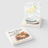 De Heer Stenen Onderzetter (Zijkant)