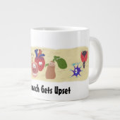 de heer Stomach krijgt de beste jumbo - Mok (Voorkant rechts)