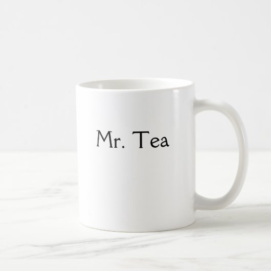 de heer Tea Koffiemok (Rechts)