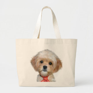 De heer TW de Cavapoo Grote Tote Bag