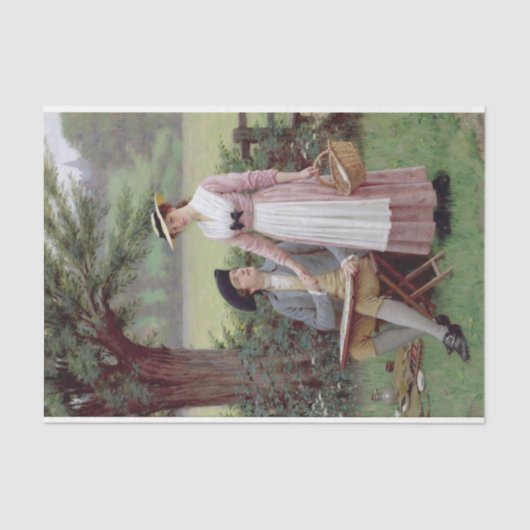 De Heer van Burleigh en zijn Vrouwe Tissuepapier (Voorkant)