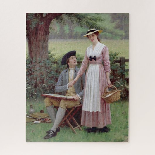 De Heer van Burleigh in liefde Legpuzzel (Verticaal)