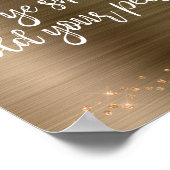 De Heer vecht voor je KJV Bijbelversie Poster (Hoek)