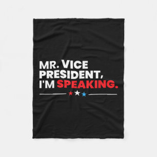 De heer Vice President IM Sprekend Shirt 2020 Deba Fleece Deken