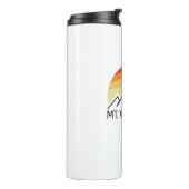 De heer Waumbek New Hampshire Retro Thermosbeker (Gedraaid links)