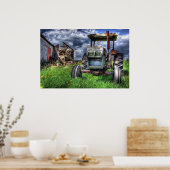 de heer White Poster (Keuken)