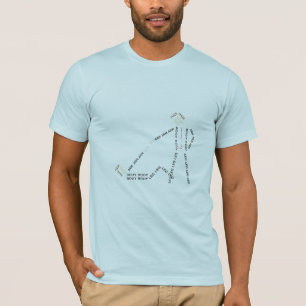 de heer White vs de heer Pink T-shirt