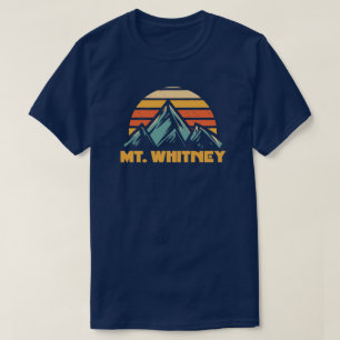 De heer Whitney California Retro Turquoise T-shirt